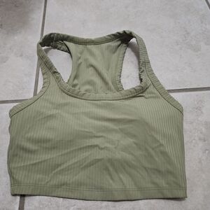 All in Motion Sage Ribbed Top